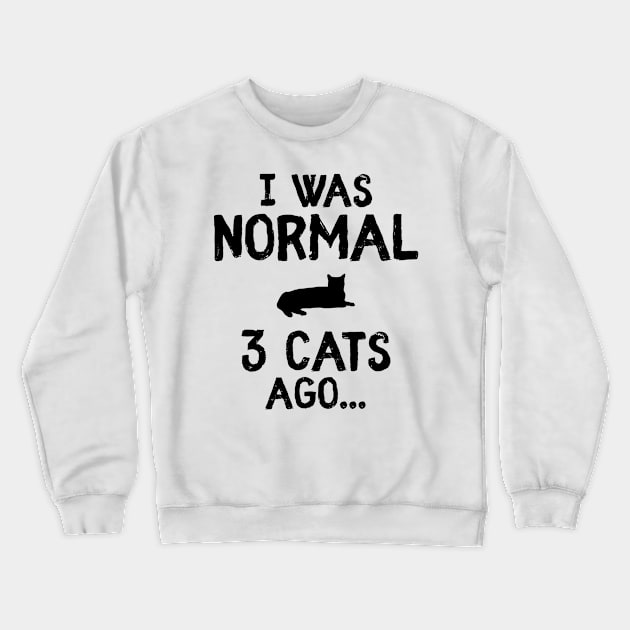 Cat gift crazy cat lover Crewneck Sweatshirt by ShirtyLife